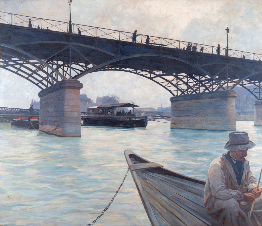 Le Pont des Arts par Victor Binet @ Musée Canel