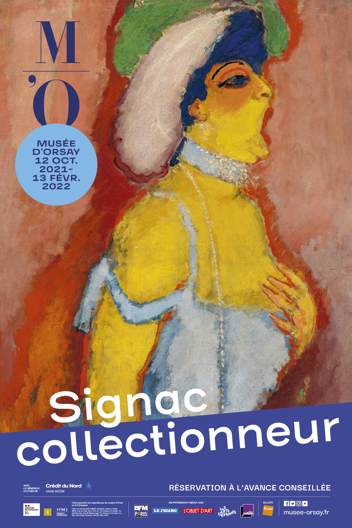 Affiche de l'exposition "Signac collectionneur" © Musée d'Orsay